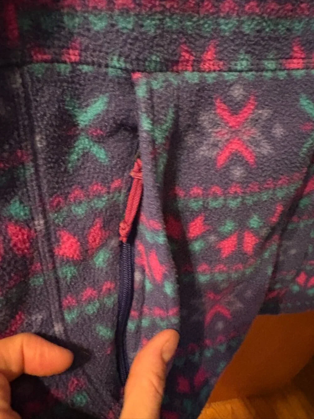 L.L. Bean Girls Large 12-14 Fleece Jacket Sweater Hoodie
